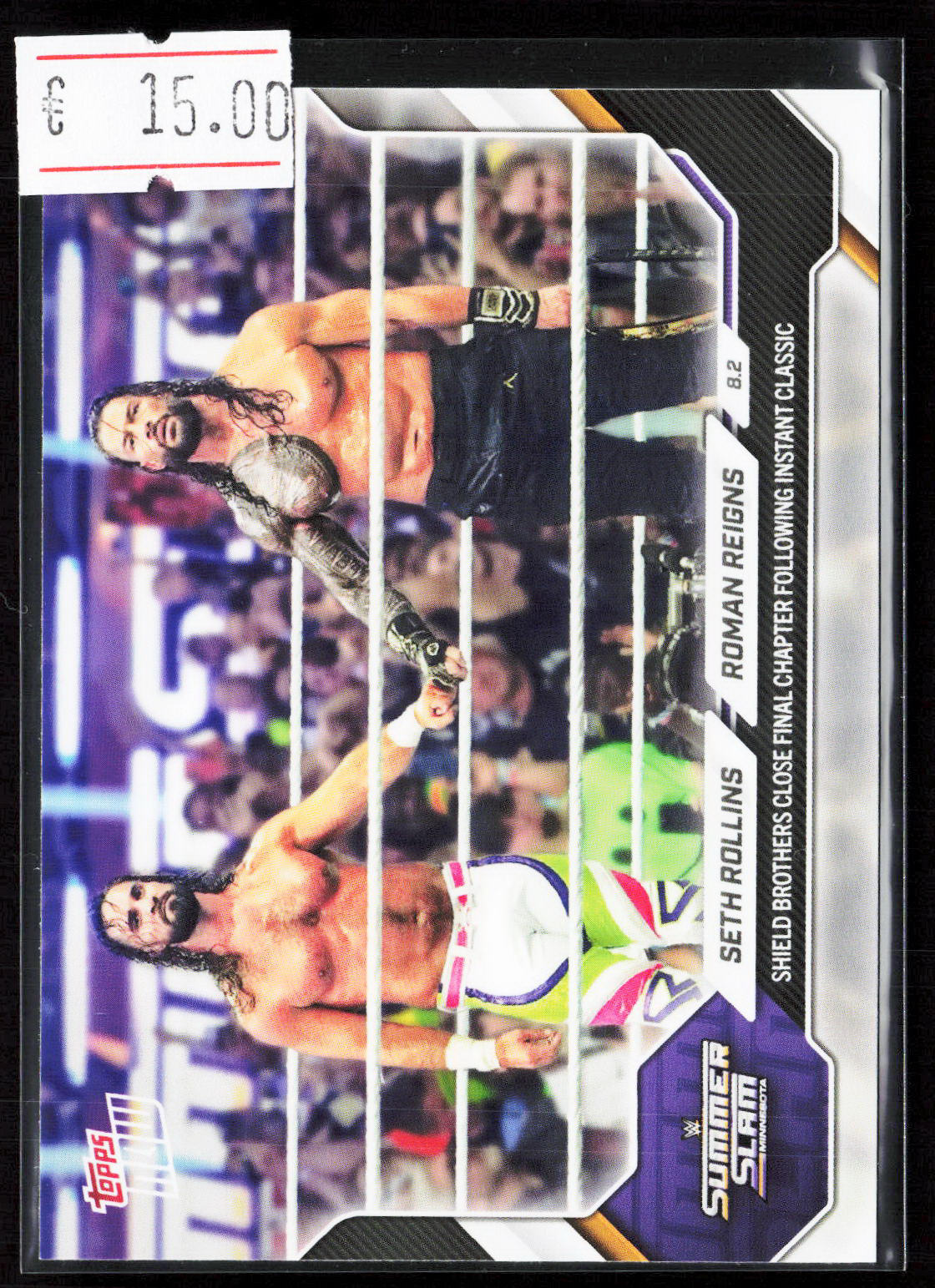 SETH ROLLINS ROMAN REIGNS - TOPPS NOW - 2026 TOPPS NOW WWE