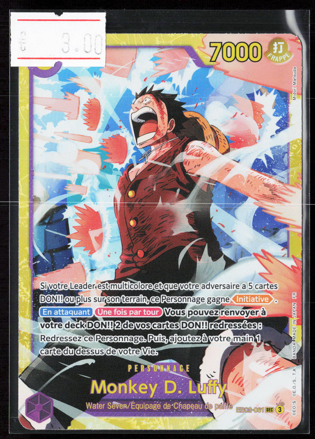 MONKEY D. LUFFY - EB02 - 061 - OP10 FR