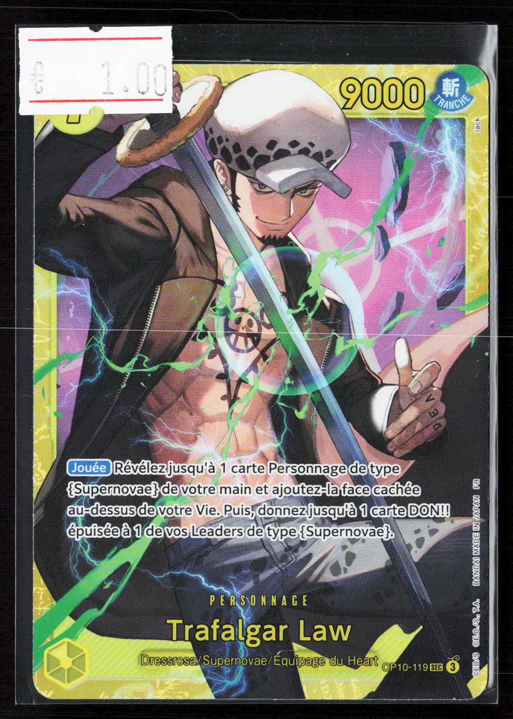 TRAFALGAR LAW -OP10-119 - PRB02 FR