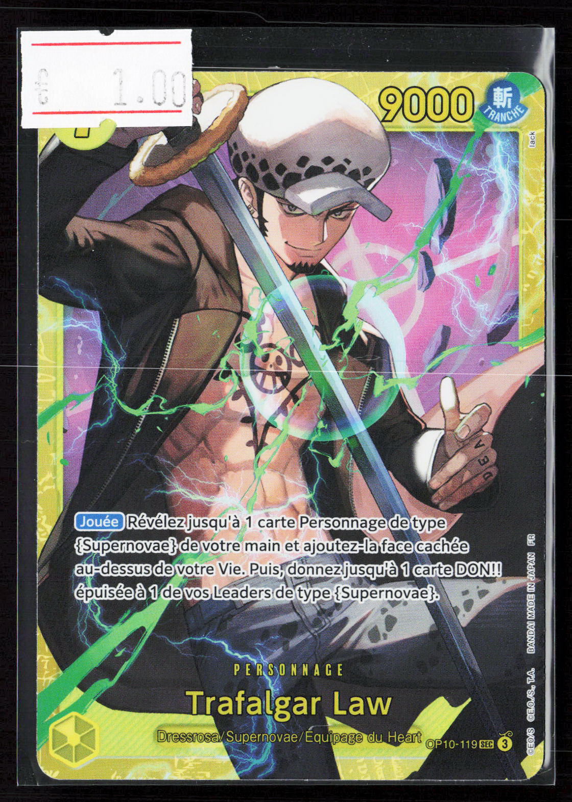 TRAFALGAR LAW -OP10-119 - PRB02 FR