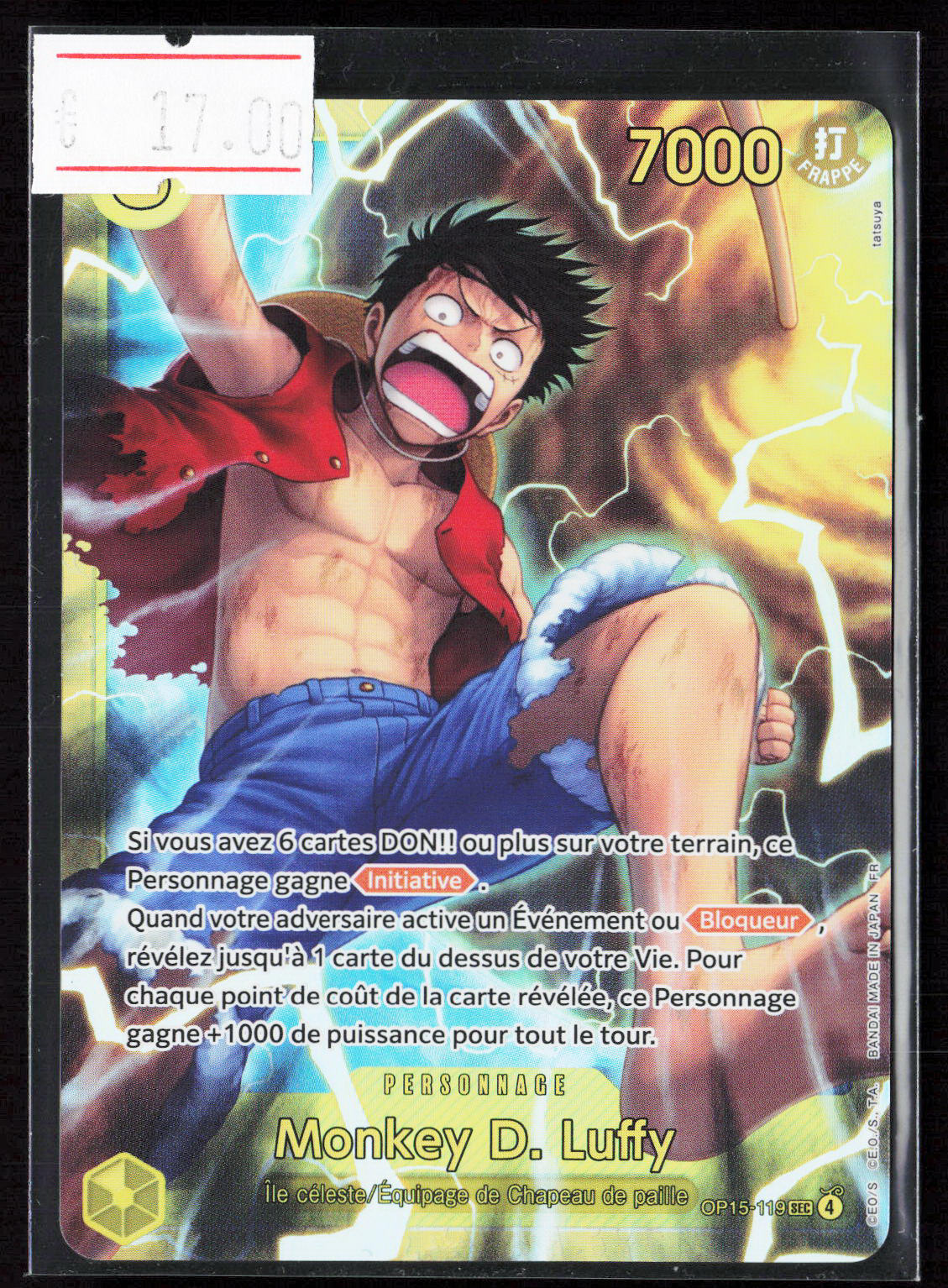 MONKEY D. LUFFY  - OP15 - 119 - OP15 FR