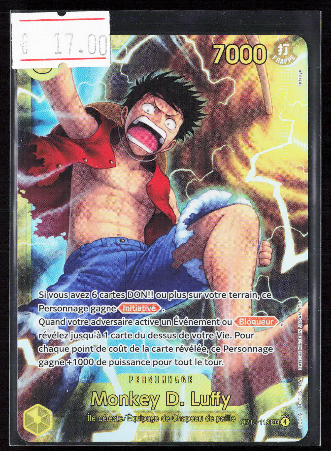 MONKEY D. LUFFY  - OP15 - 119 - OP15 FR