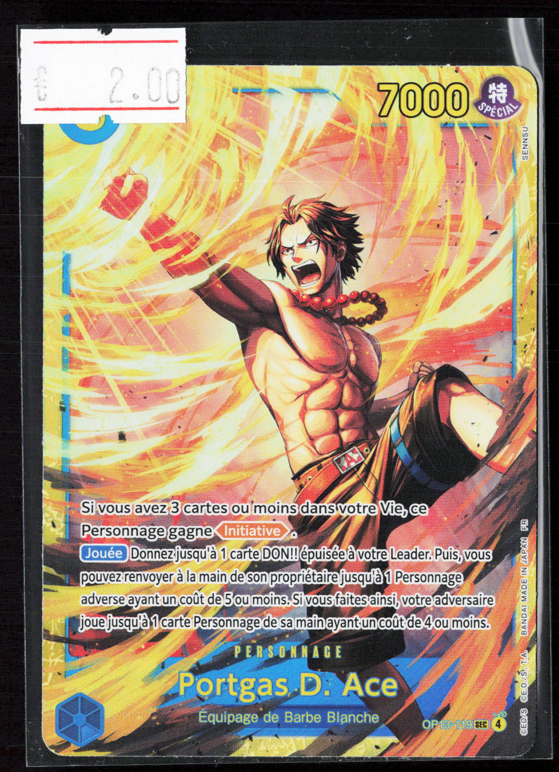 PORTGAS D. ACE - OP13-119 - OP13 FR