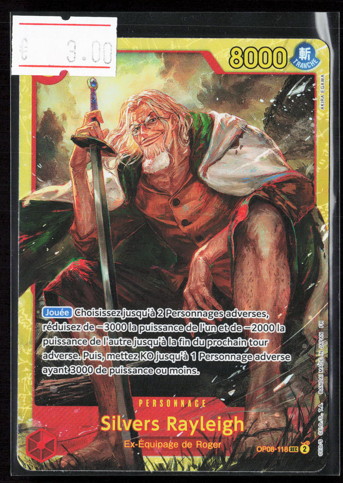SILVERS RAYLEIGH - OP08-118 - PRB02 FR