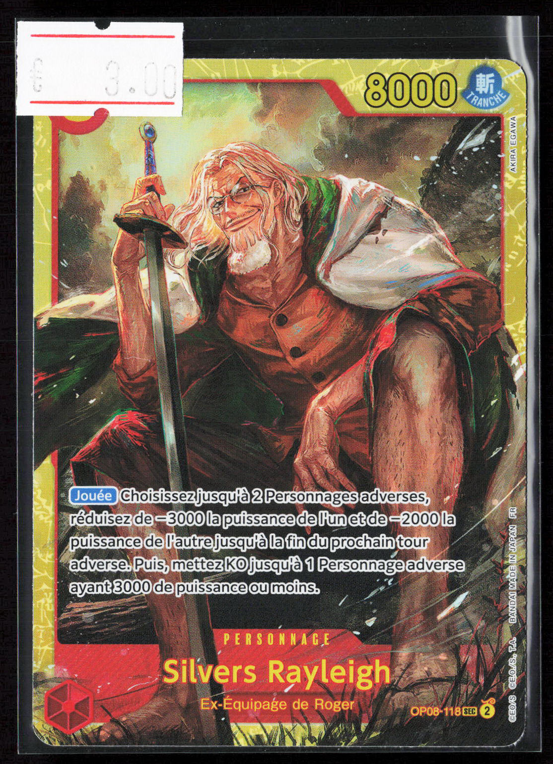 SILVERS RAYLEIGH - OP08-118 - PRB02 FR