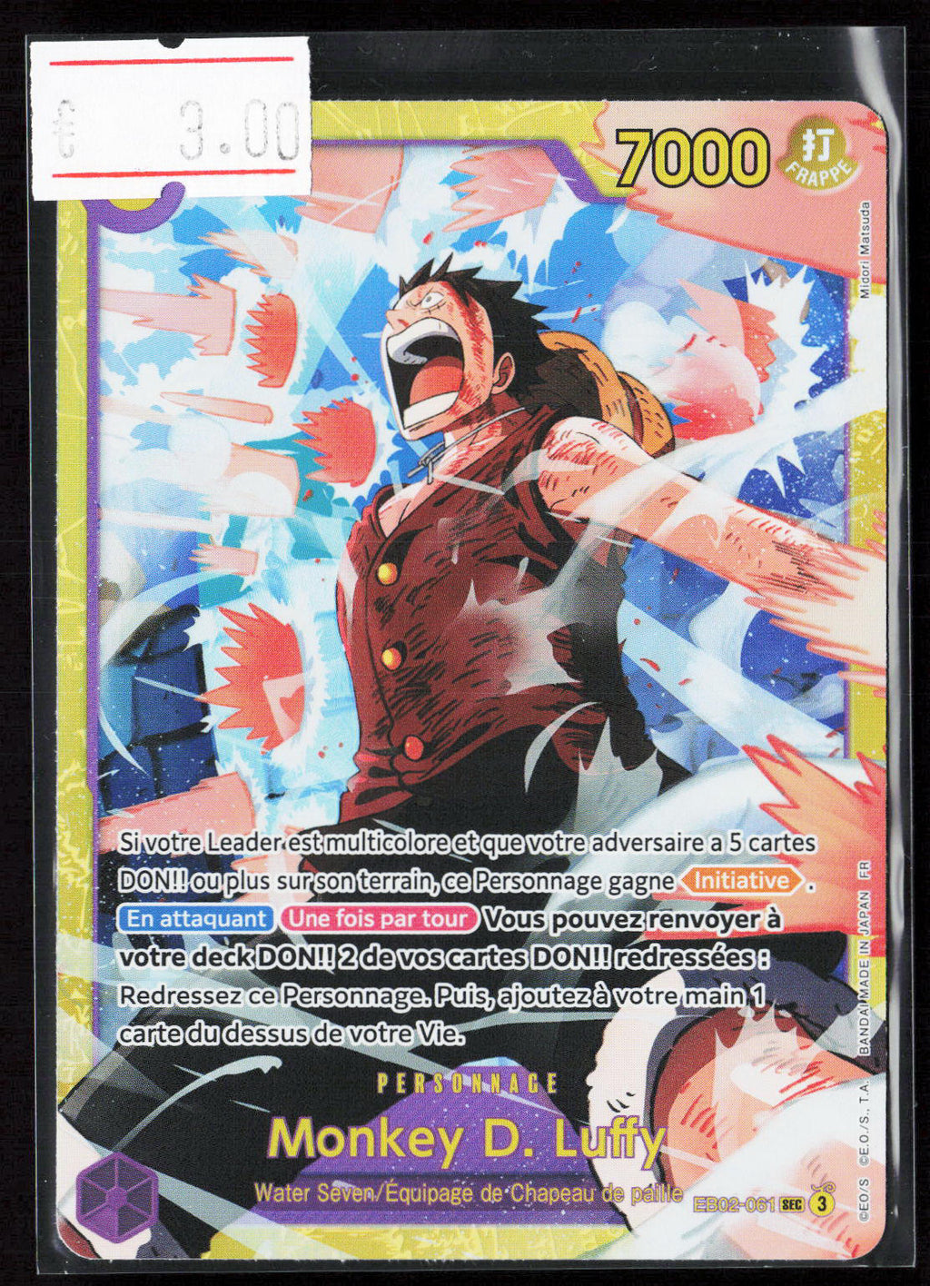 MONKEY D. LUFFY - EB02 - 061 - OP10 FR