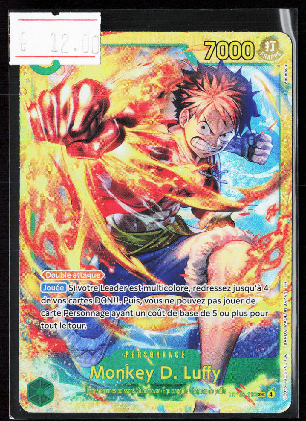 MONKEY D. LUFFY - OP13-118 - OP13 FR