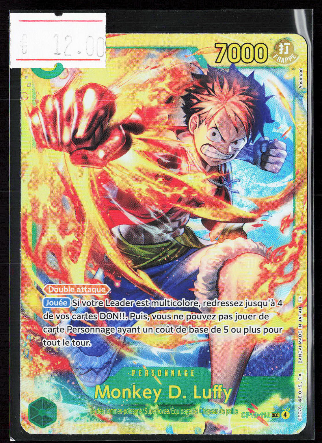 MONKEY D. LUFFY - OP13-118 - OP13 FR