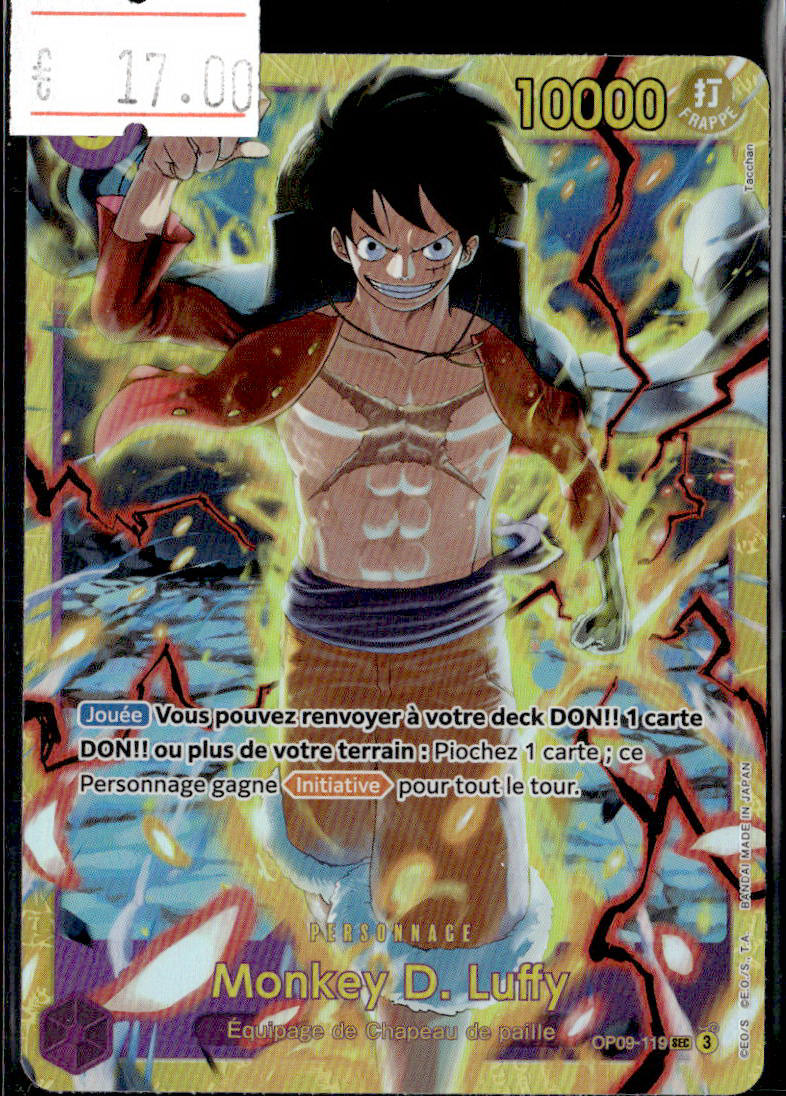 MONKEY D. LUFFY - OP09-119 - OP09 FR