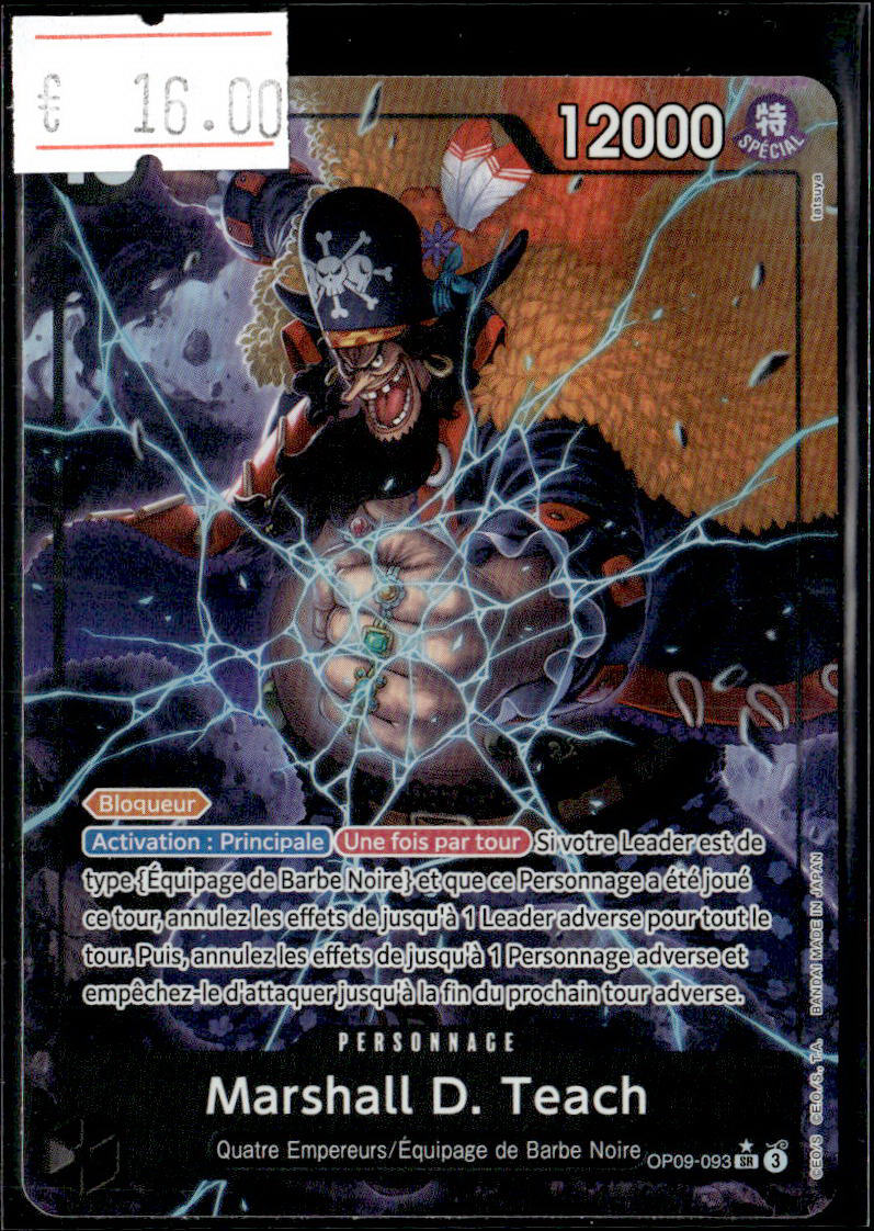 MARSHALL D. TEACH - OP09-093 - OP09 FR