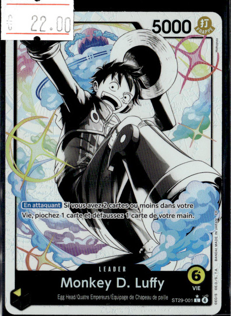 MONKEY D. LUFFY - ST29-001 - ST29 FR