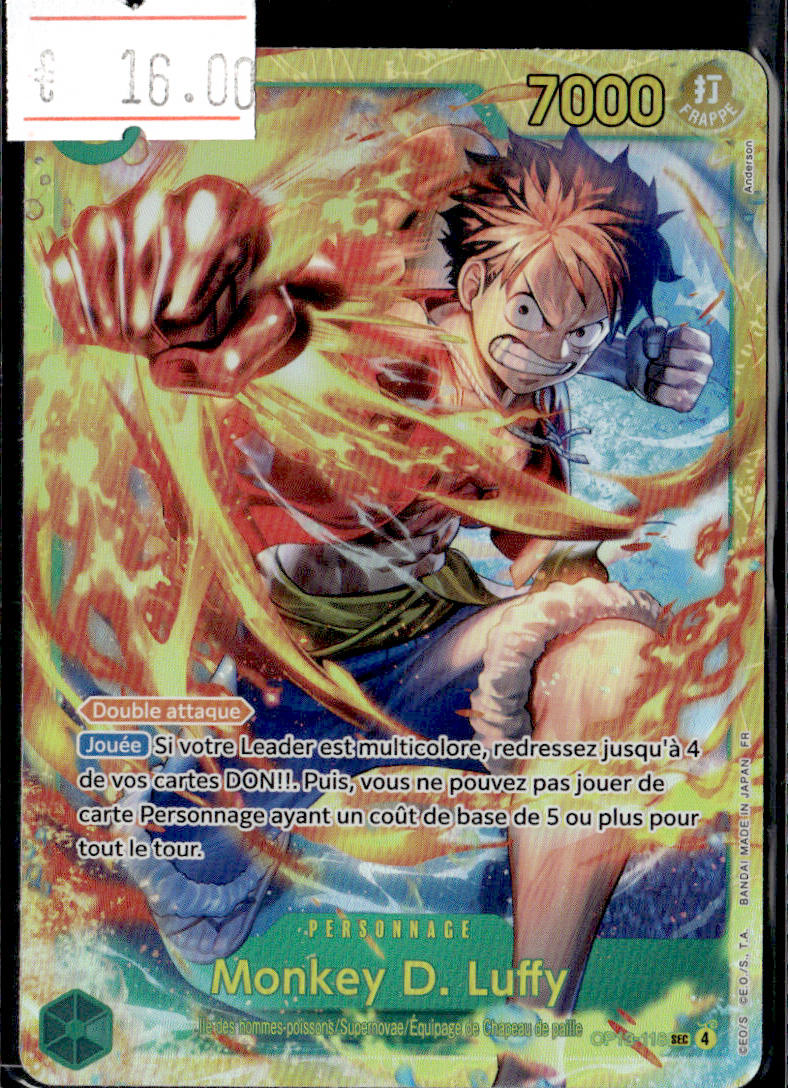 MONKEY D. LUFFY - OP13-118 - OP13 FR