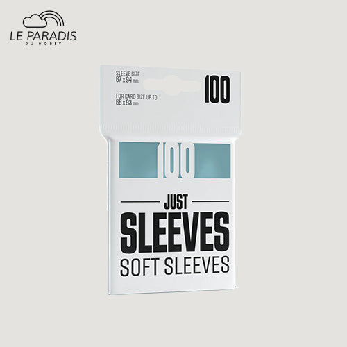 Gamegenic - 100 Just Sleeves - Soft Sleeves